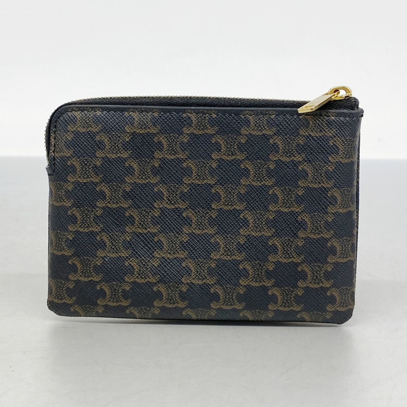  セリーヌ Celine 財布 コインケース トリオンフ ブラック メンズ レディース コインケース 小銭入れ 小物