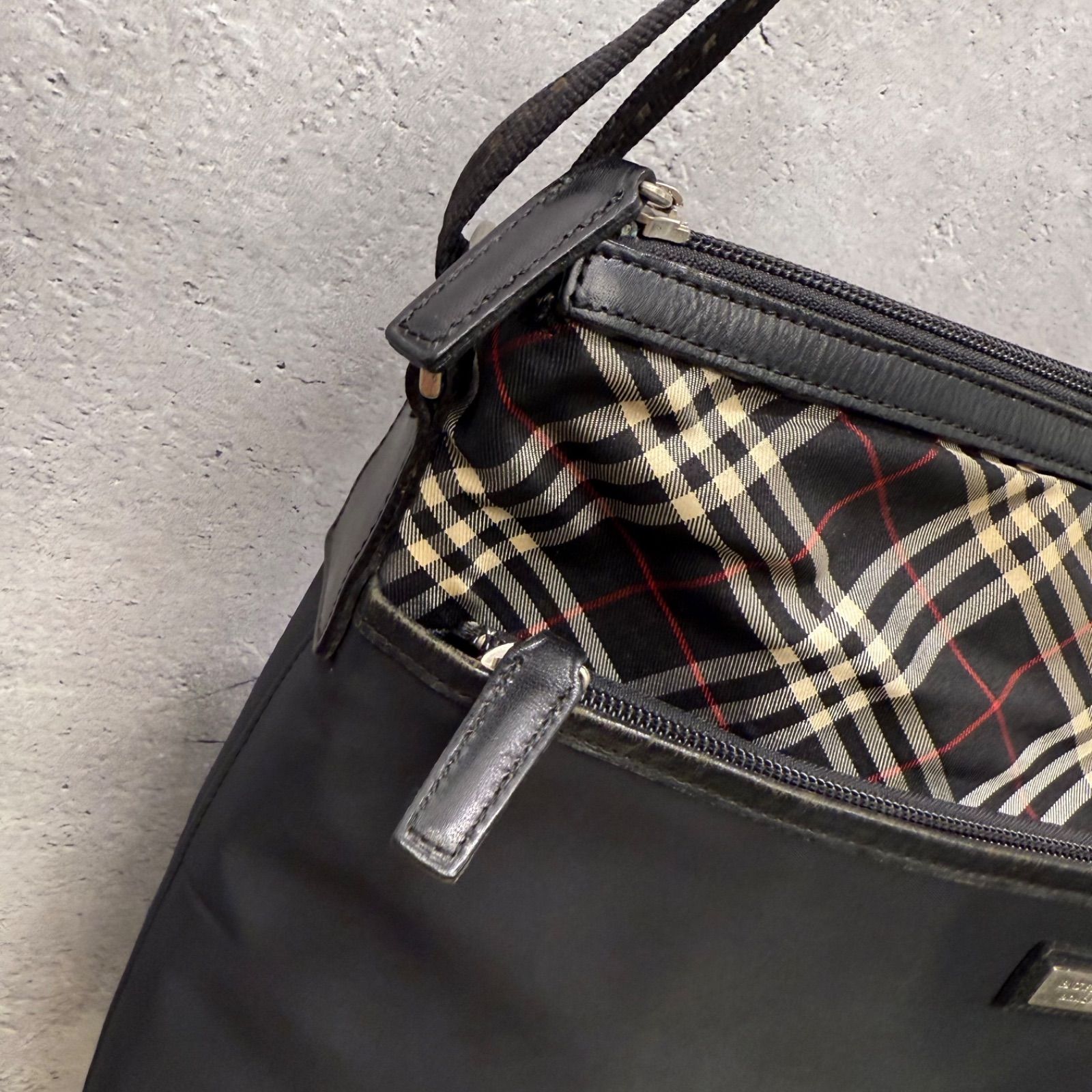 ✨BURBERRY BLACK LABEL バーバリーブラックレーベル ショルダーバッグ