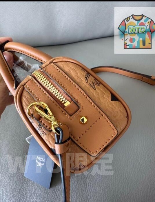 MCMハンドバッグショルダーバッグ-WT