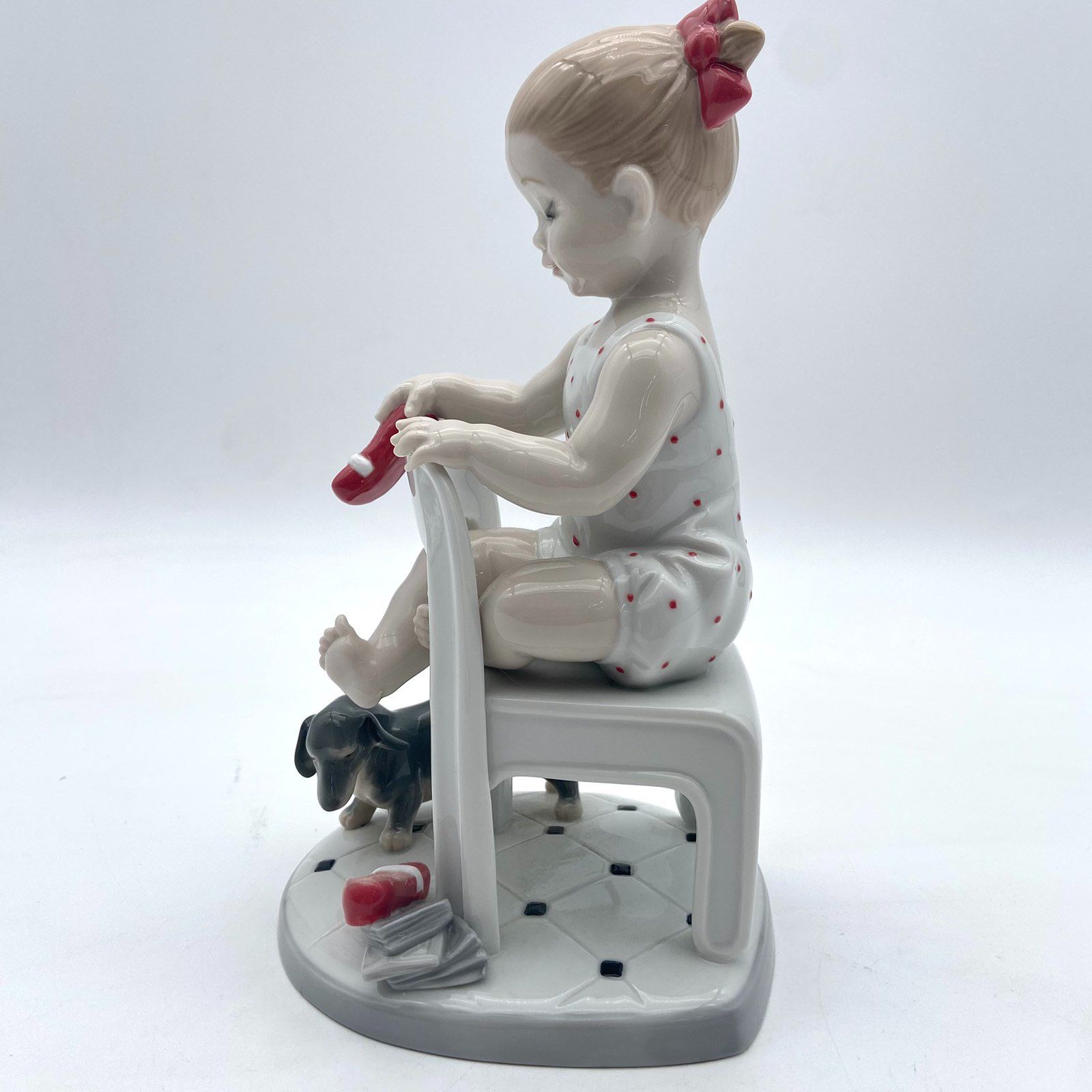  リアドロ 隠しちゃだめよ ミニチュアダックスフント 8524 ネックレス収納 置物 インテリア小物