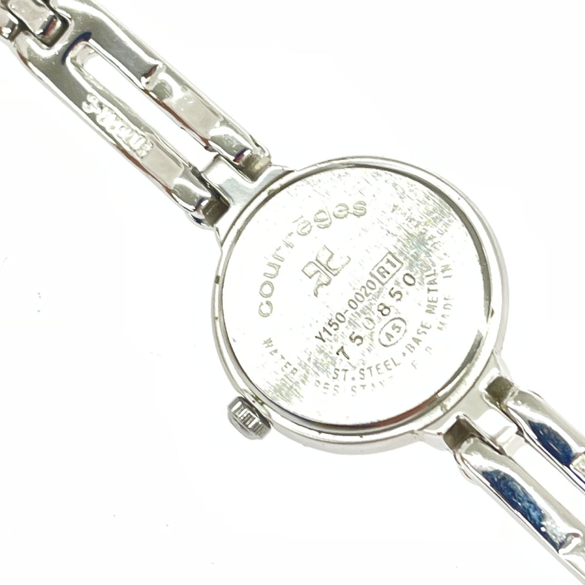 Courreges クレージュ ブレスウォッチ 腕時計 クォーツ/SS/ Y150-0110