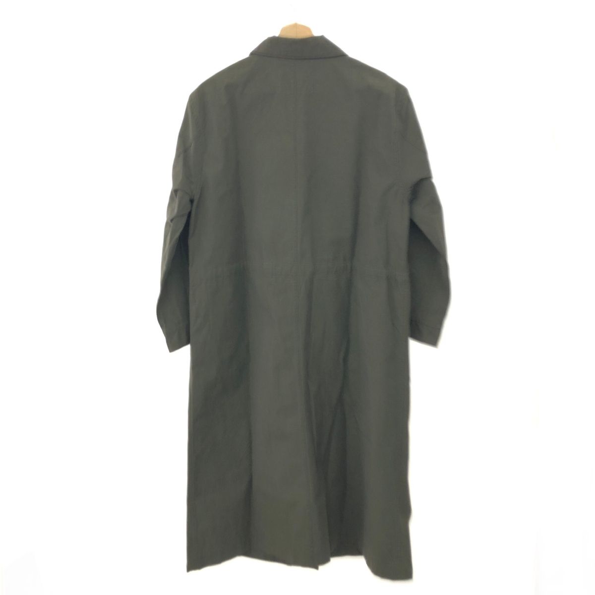 MHL. エムエイチエル シャツワンピース/OVERDYE MELANGE COTTON サイズ