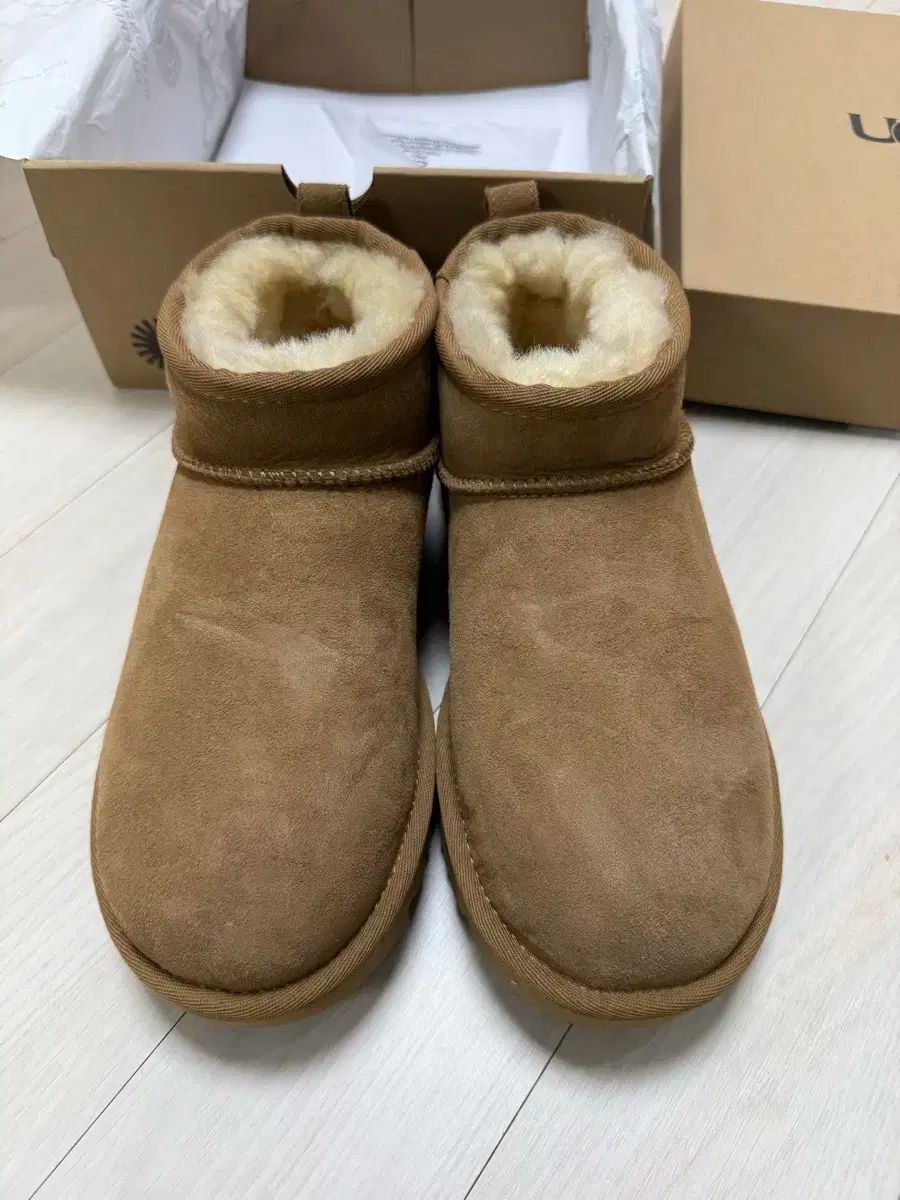 アメリカ UGG アグ Classic ウルトラミニ チェスナット 240