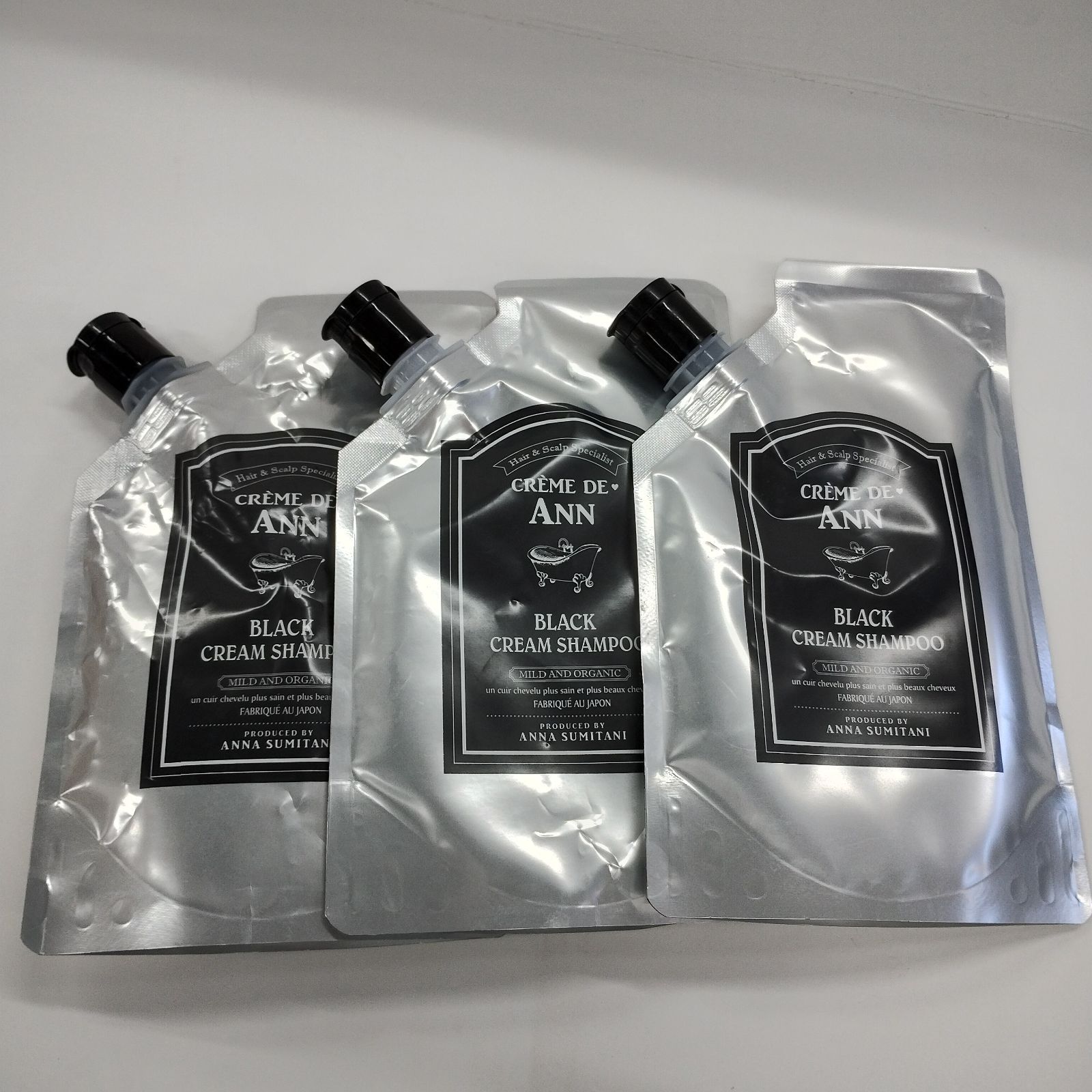 CREME DE ANN BLACK CREAM SHAMPOO 3個セット CRÈME DE ANN ブラッククリームシャンプー 3個セット CREME DE ANN