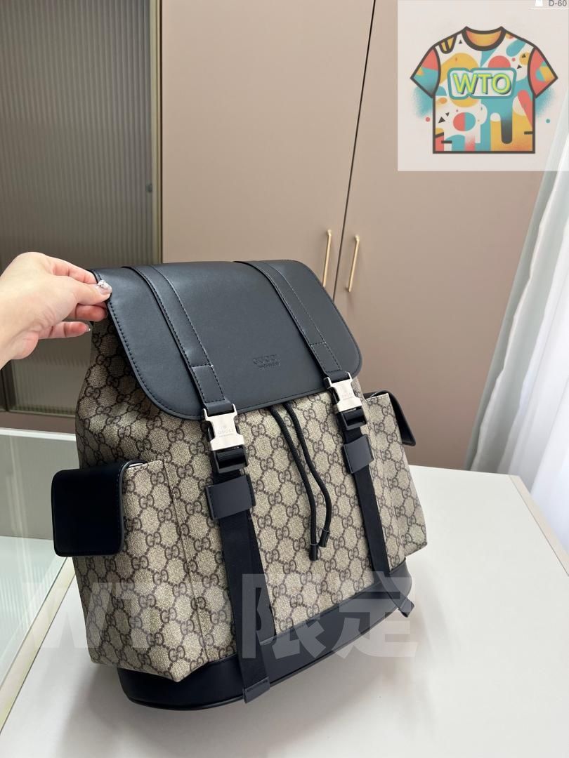 ファッション GUCCI ショルダーバッグ ブラック ベージュ-WTO輸入-LUL69