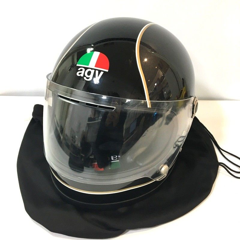 AGV エージーブイ X 3000 レジェンド フルフェイスヘルメット 除菌消臭済 Mサイズ ブラック オートバイ ツーリング ライディング バイカー バイク用品 TA 3652