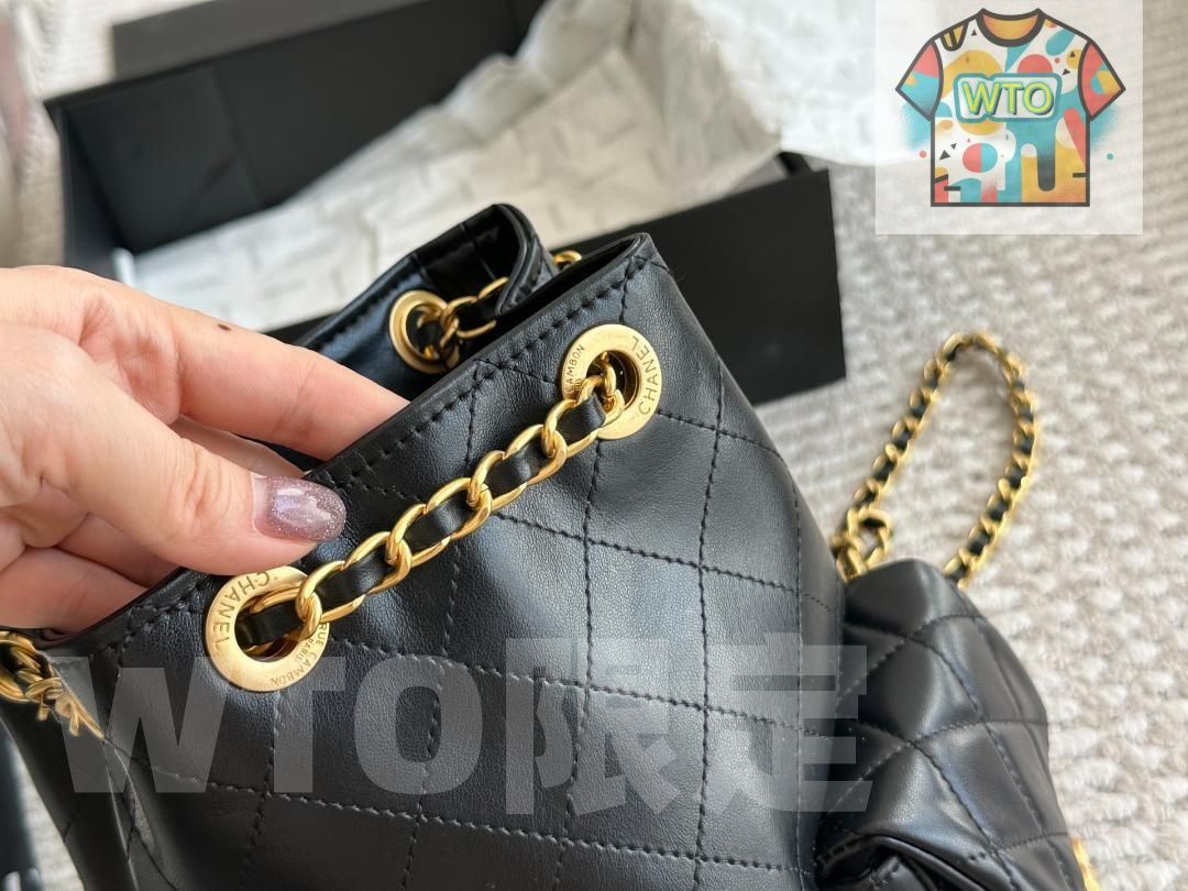 ファッション CHANEL ブラック ショルダーバッグ-WTO輸入-HZC 52