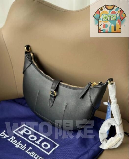 Ralph Lauren Polo ID レディース レザーショルダー バッグ