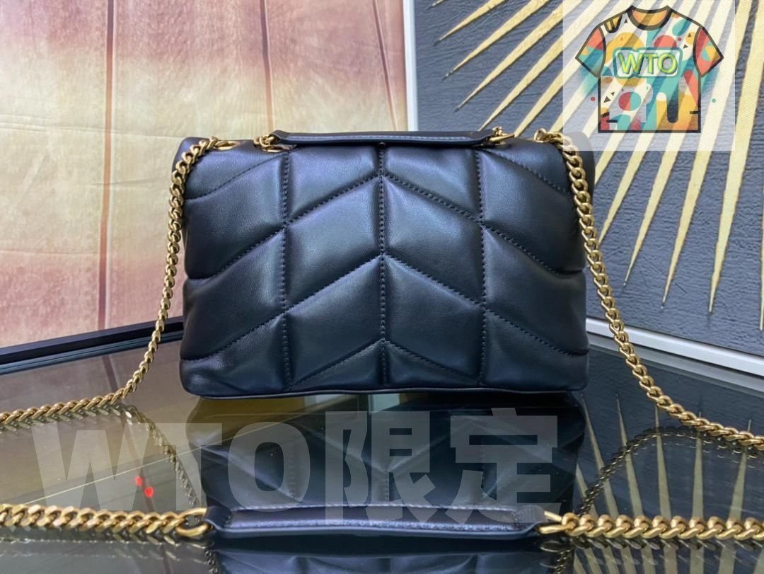  黒 キルティング ショルダーバッグ-WTO輸入-QCZ 59 ショルダーバッグ バッグ