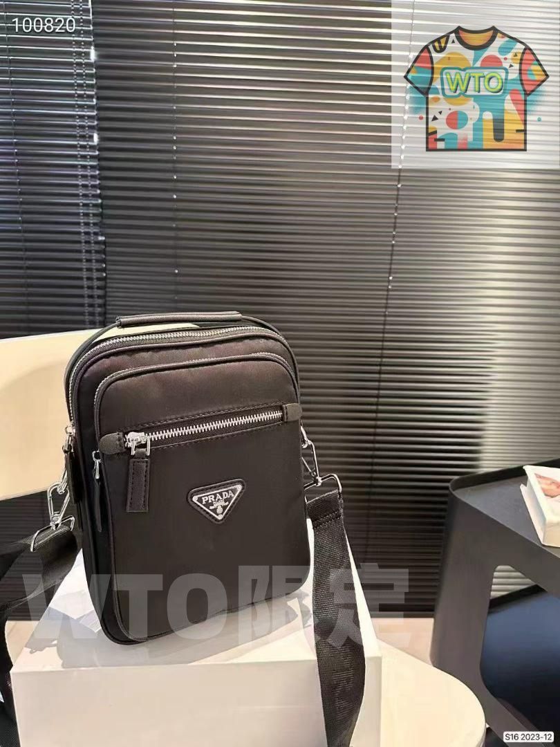 PRADA プラダ 三角 ショルダーバッグ-WTO輸入-PZQ 10