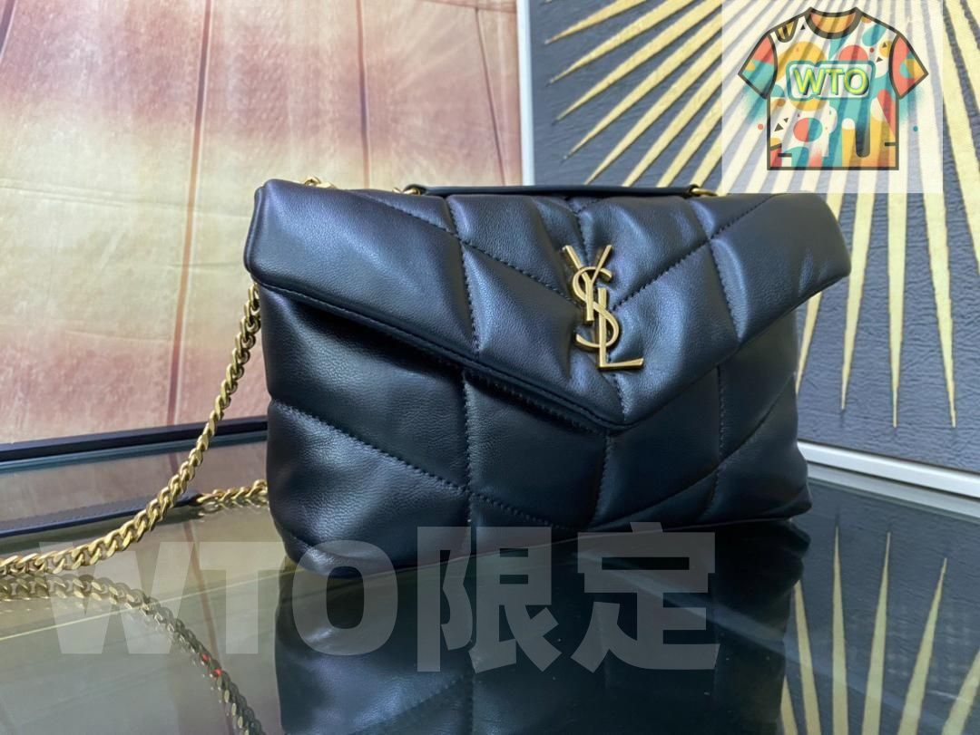 黒 キルティング ショルダーバッグ-WTO輸入-QCZ 59