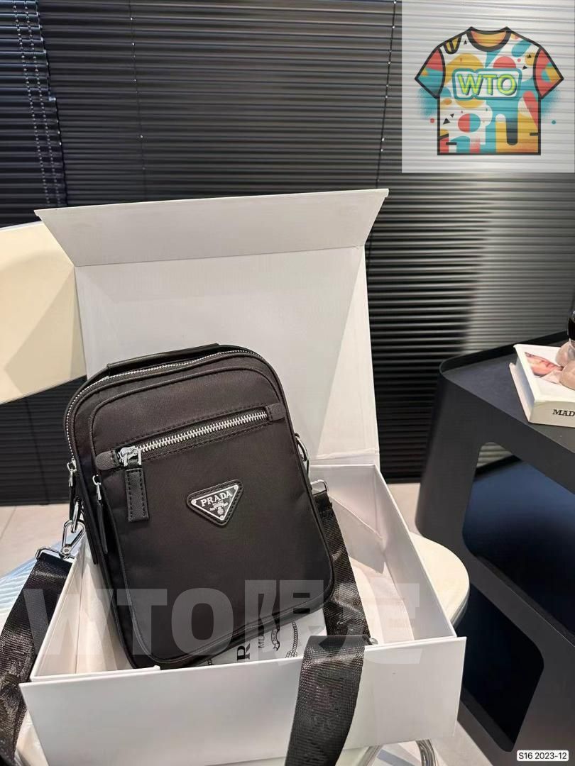 PRADA プラダ 三角 ショルダーバッグ-WTO輸入-PZQ 10