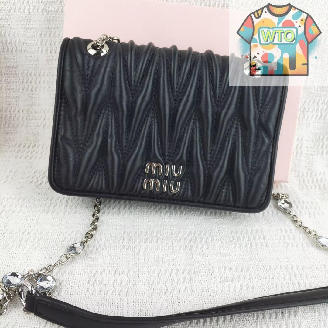 品 miumiu マテラッセ チェーンショルダーバッグ-WTO輸入-OXA 66