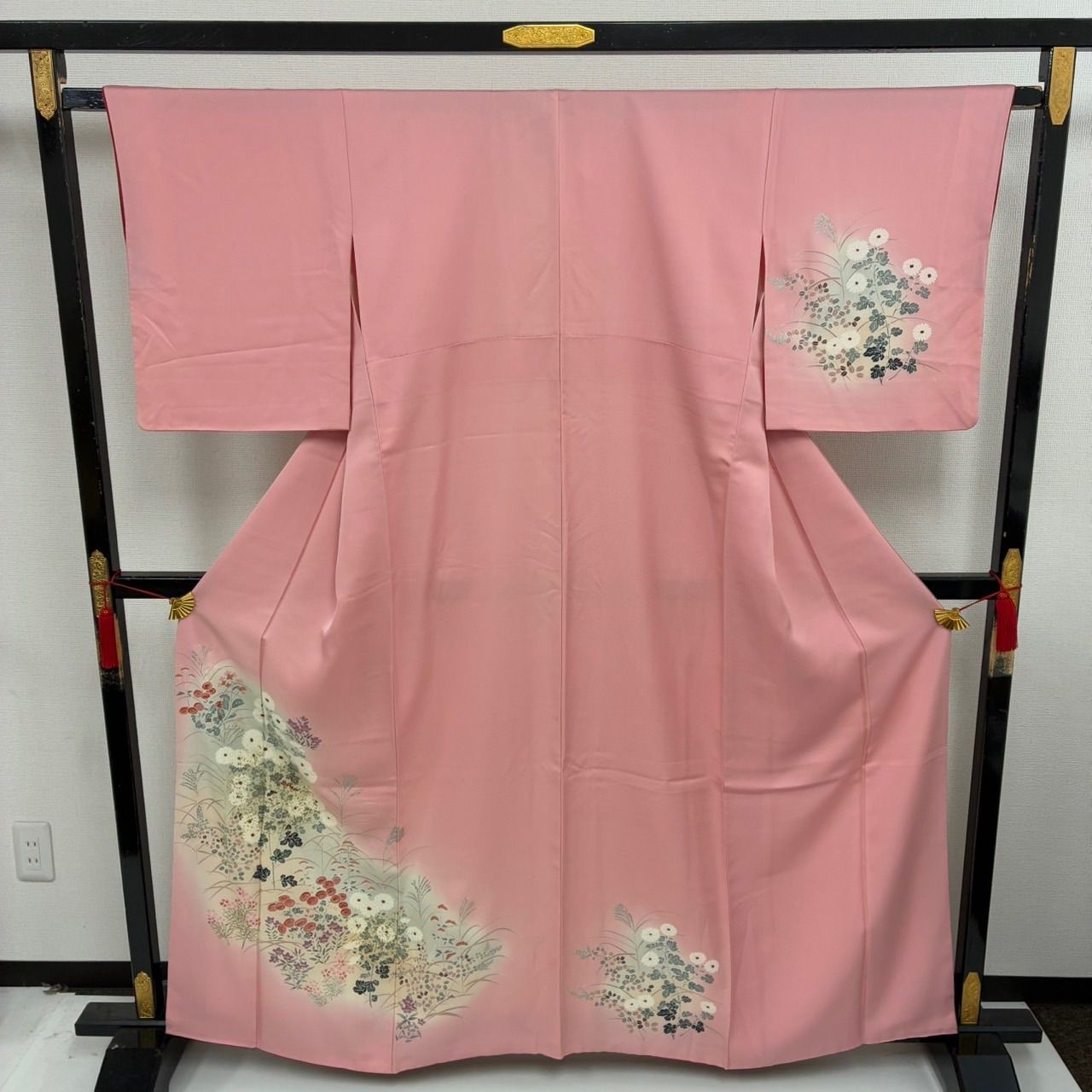 付下げ 友禅 上品な染め 紋無し 訪問着 正絹 着物 MK-1028 - メルカリ