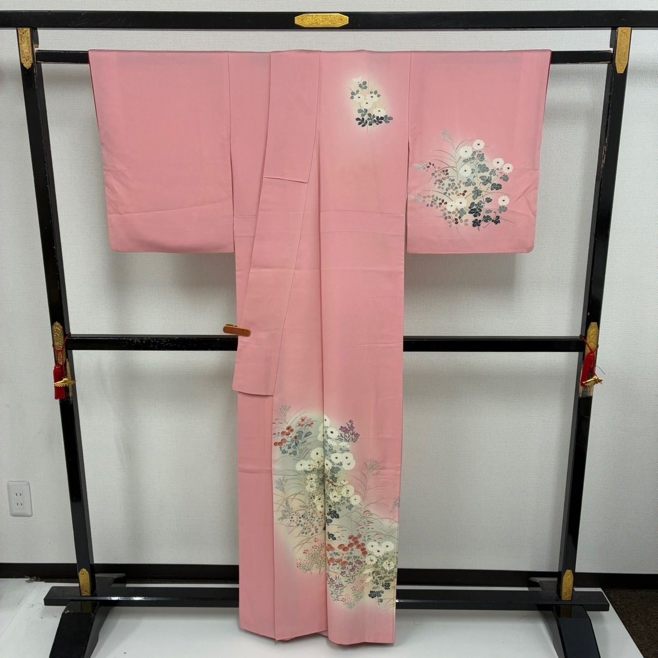 付下げ 友禅 上品な染め 紋無し 訪問着 正絹 着物 MK-1028 - メルカリ