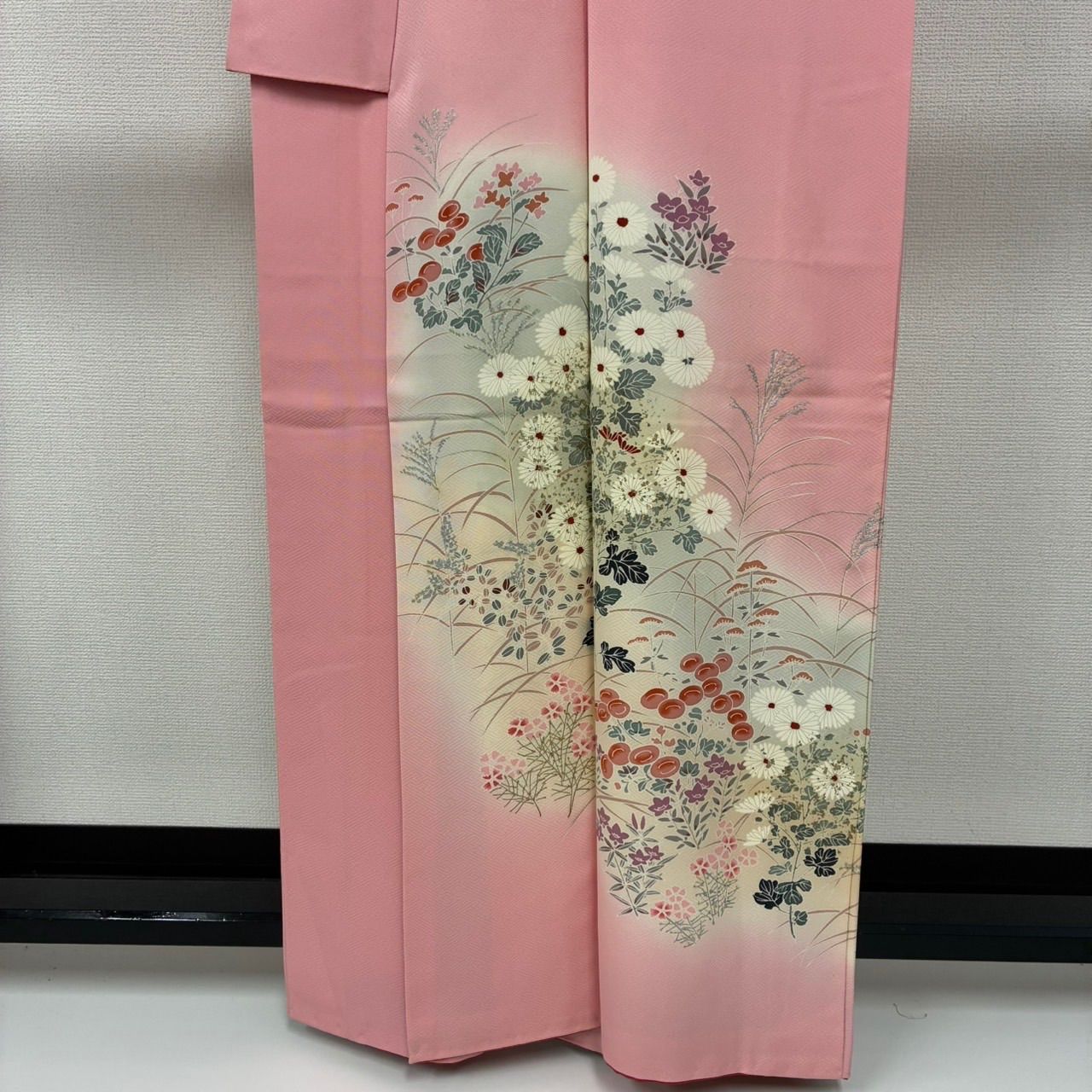 付下げ 友禅 上品な染め 紋無し 訪問着 正絹 着物 MK-1028 - メルカリ