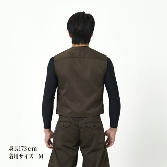 種類19：72 トビ茶/3L 寅壱 ベスト 3920-611 |  寅壱 作業服 ワークウェア 高機能 おしゃれ メンズ 人気