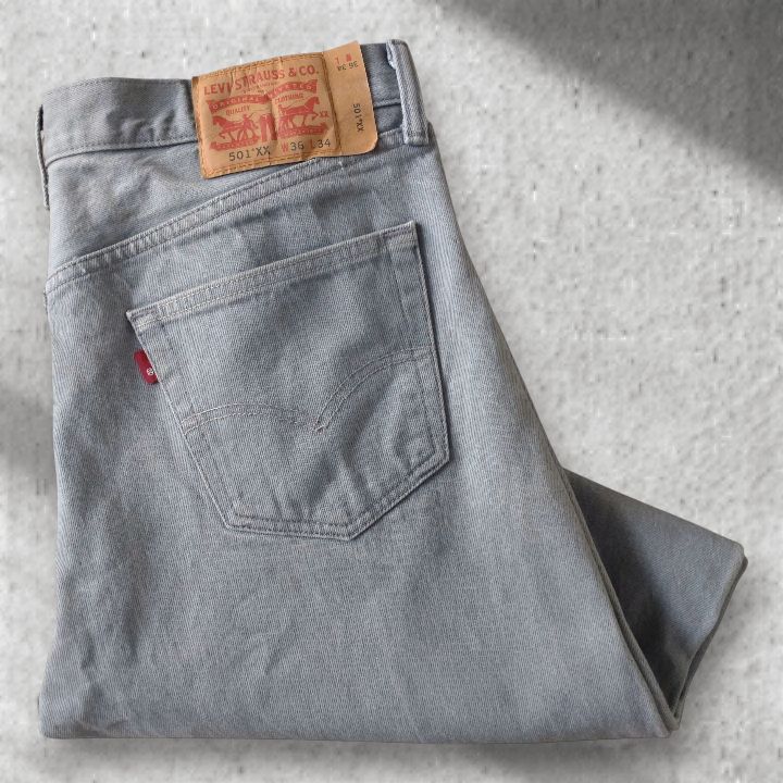 LEVI'S 501XX W34 L34 ダークブルーストレートデニムアメリカ製 Levi's