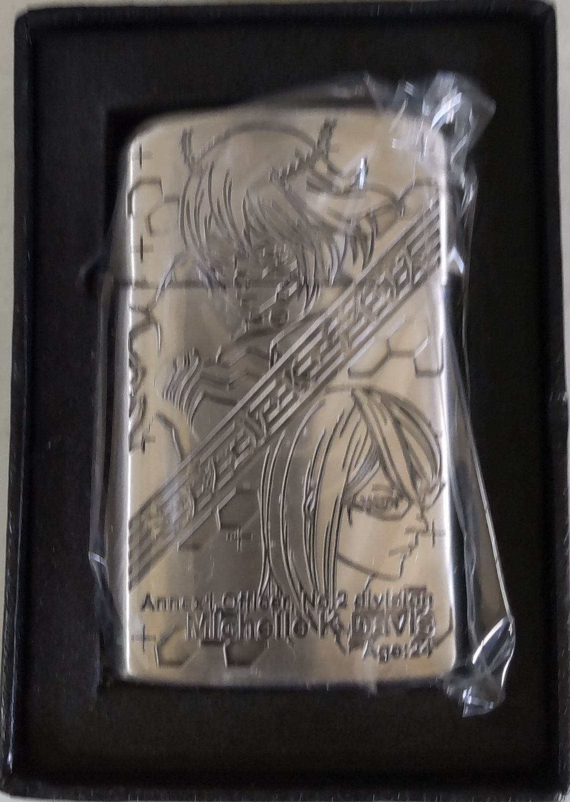 Ronson ロンソン タイフーンオイルライター テラフォーマーズB柄 ミッシェル K デイヴス