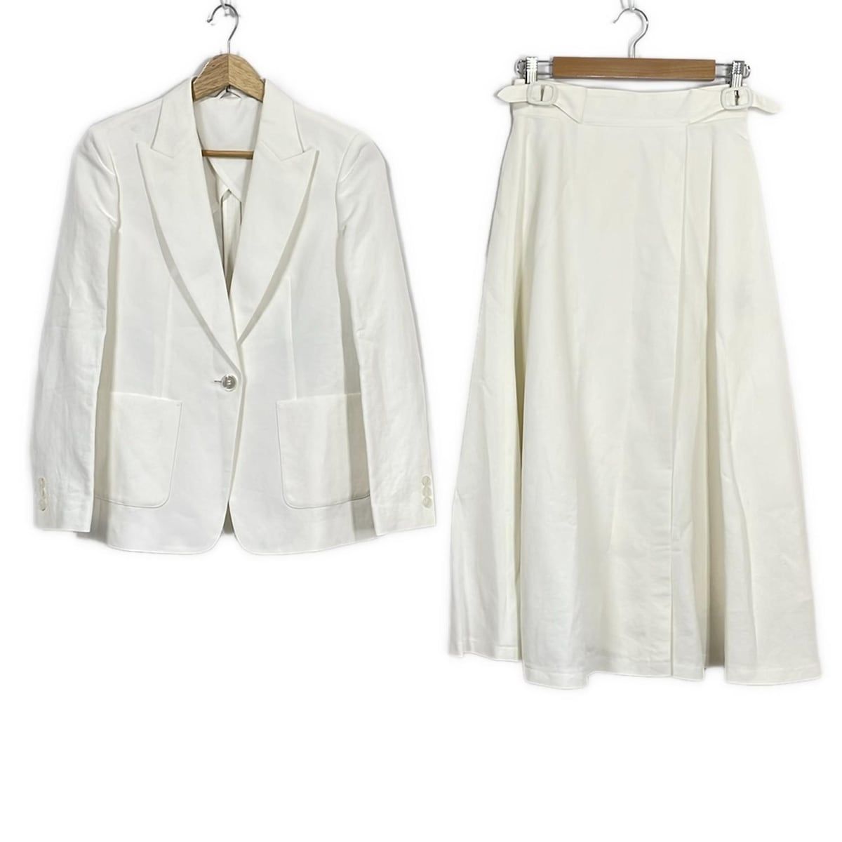 ANAYI アナイ スカートスーツ レディース - 白