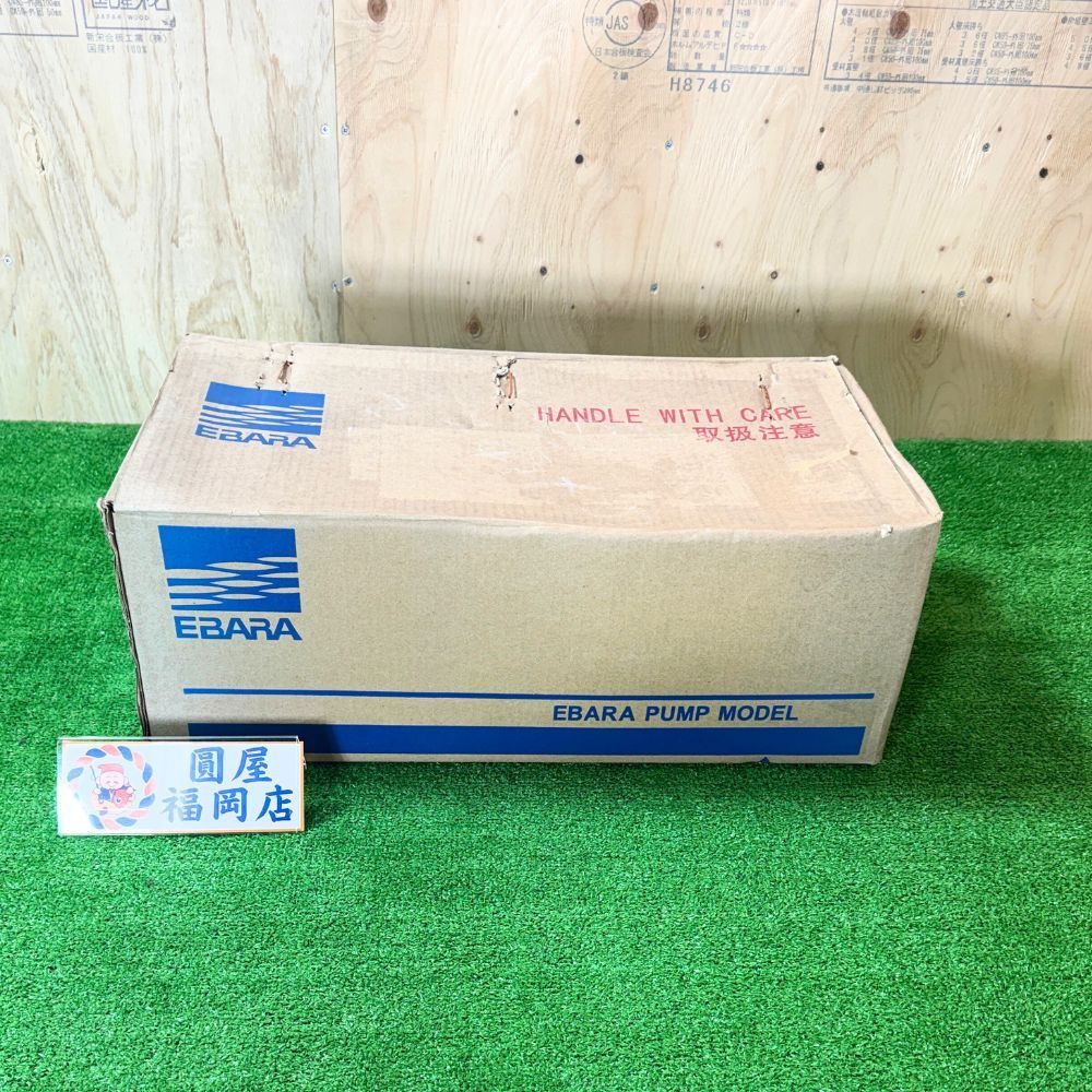 EBARA 50 DWS 3 2243 汚水 雑排水用水中ポンプ 口径50 mm 0.75 kW 60 Hz 三相 樹脂製 セミボルテックス 開封 アウトレット