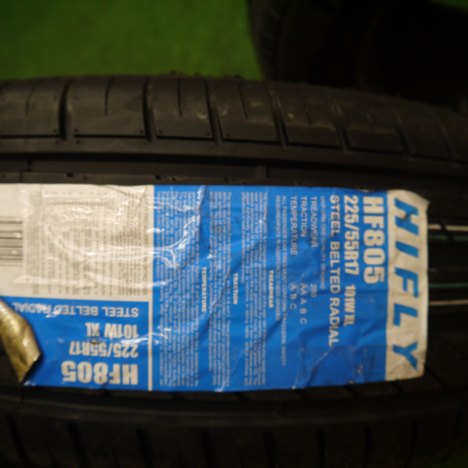 2本 225 55 R 17 ハイフライ HF 805 タイヤ 17インチ アルファード ヴェゼル アテンザ 等 ノタ