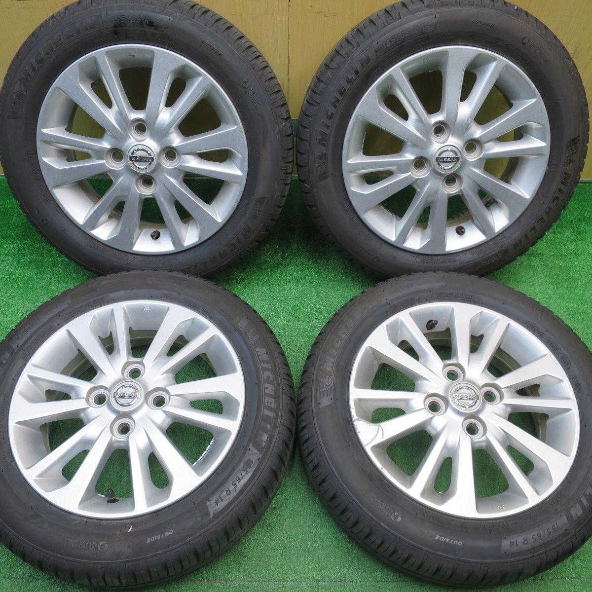 バリ溝！25年！8.5分☆日産 デイズ ルークス 純正 155/65R14