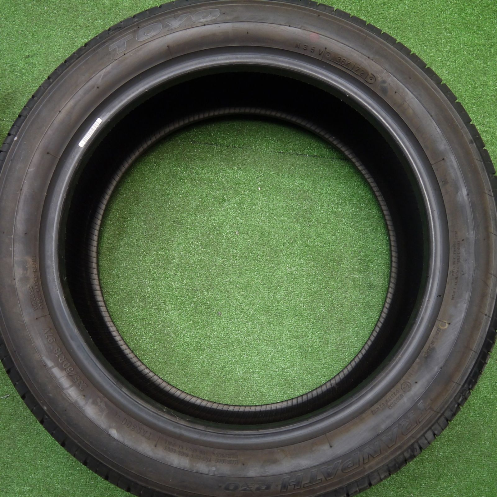 夏 4本 新車時外し 日本製 235/50R18 トーヨー TOYO トランパス