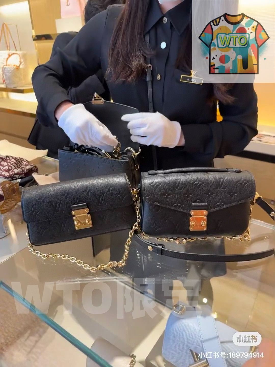 WTO通販 LV 黒色真皮ミニポストバッグ 在庫 価格-WTO輸入-AKZ 52