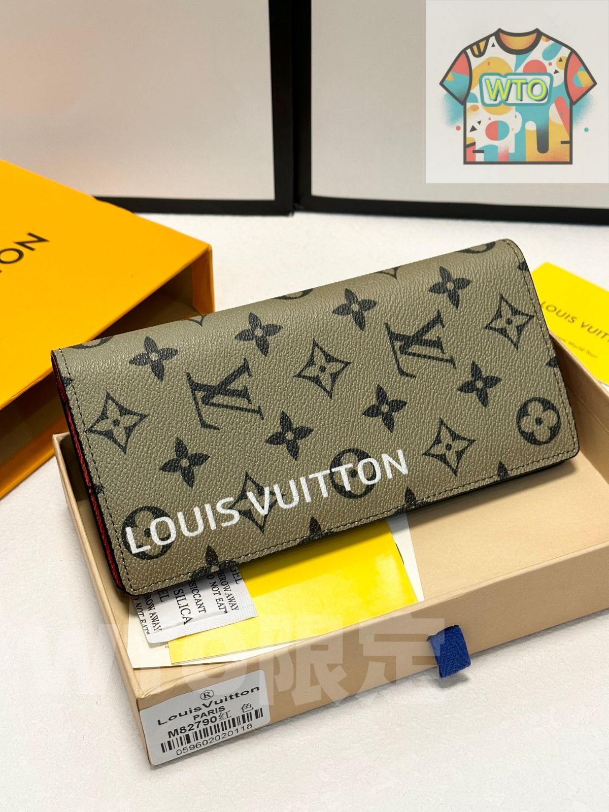 WTO通販 LV 老花と赤色の長財布 全国 一部除く -WTO輸入-TLB 34
