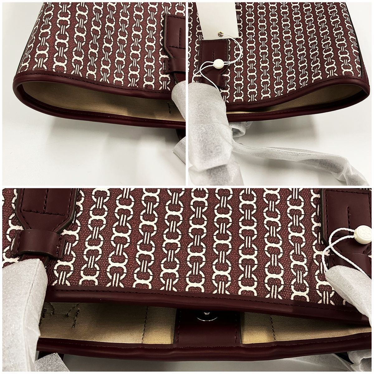 TORY BURCH トリーバーチ ジェミニリンク トートバッグ 総柄 - メルカリ