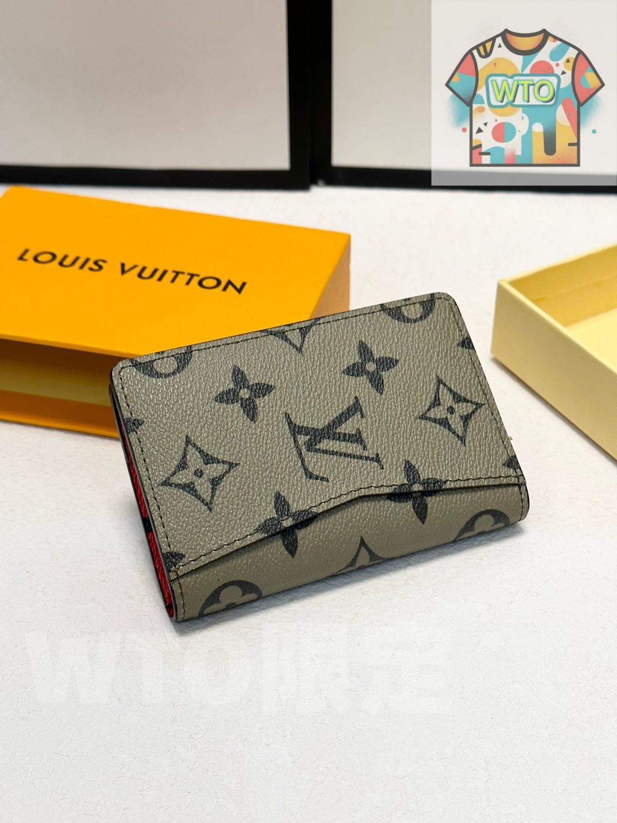  WTO通販 COIN 老花 藍配 のカードケース 全国 一部除く WTO輸入 KDM 19 長財布 財布 ケース 小物入れ