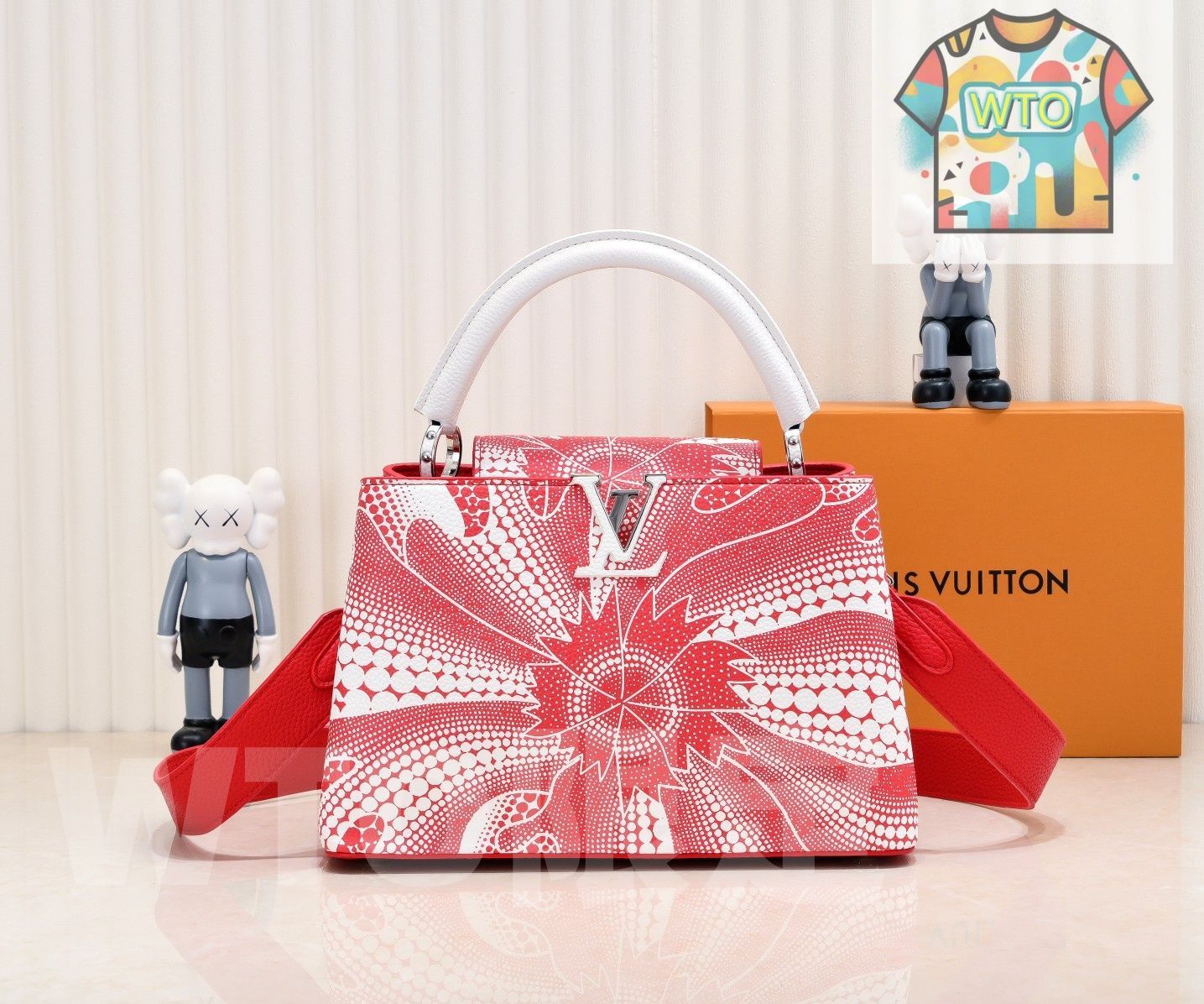 WTO通販 LV x YK Capucines BB ハンドバッグ 在庫 価格-WTO輸入-ORQ58