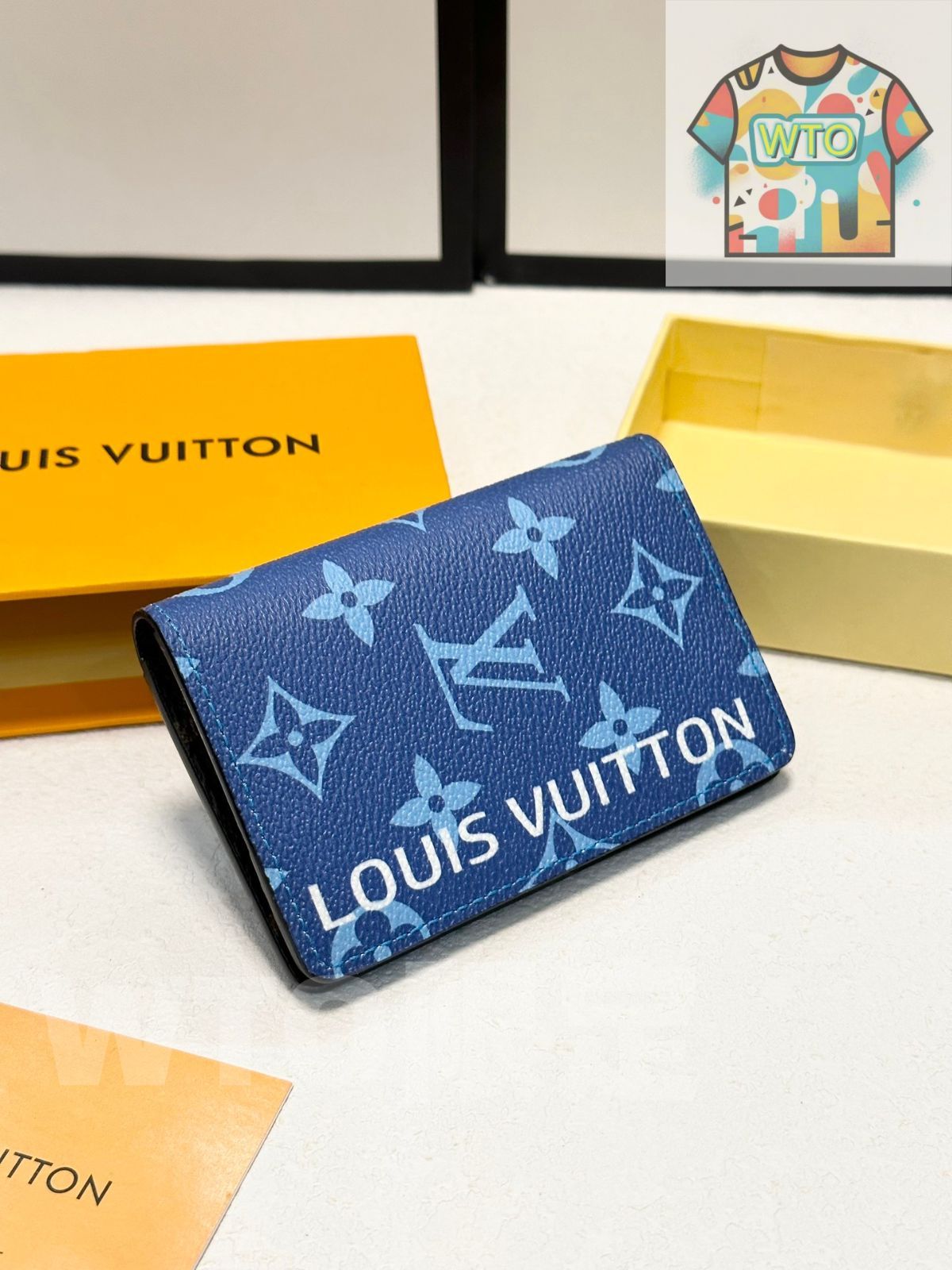 藍配 のカードケース