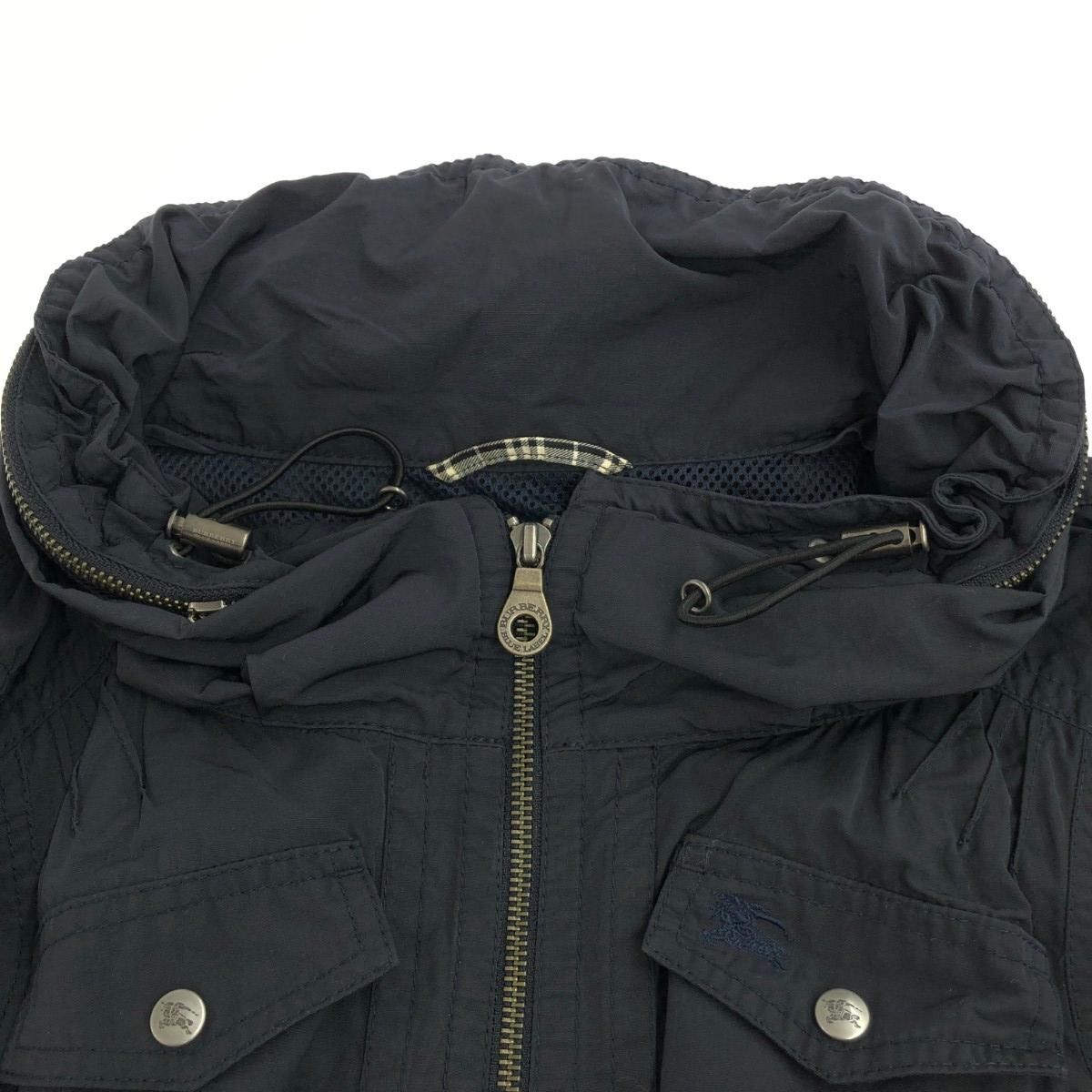 BURBERRY バーバリーブルーレーベル ナイロンコート サイズ:36 フード  