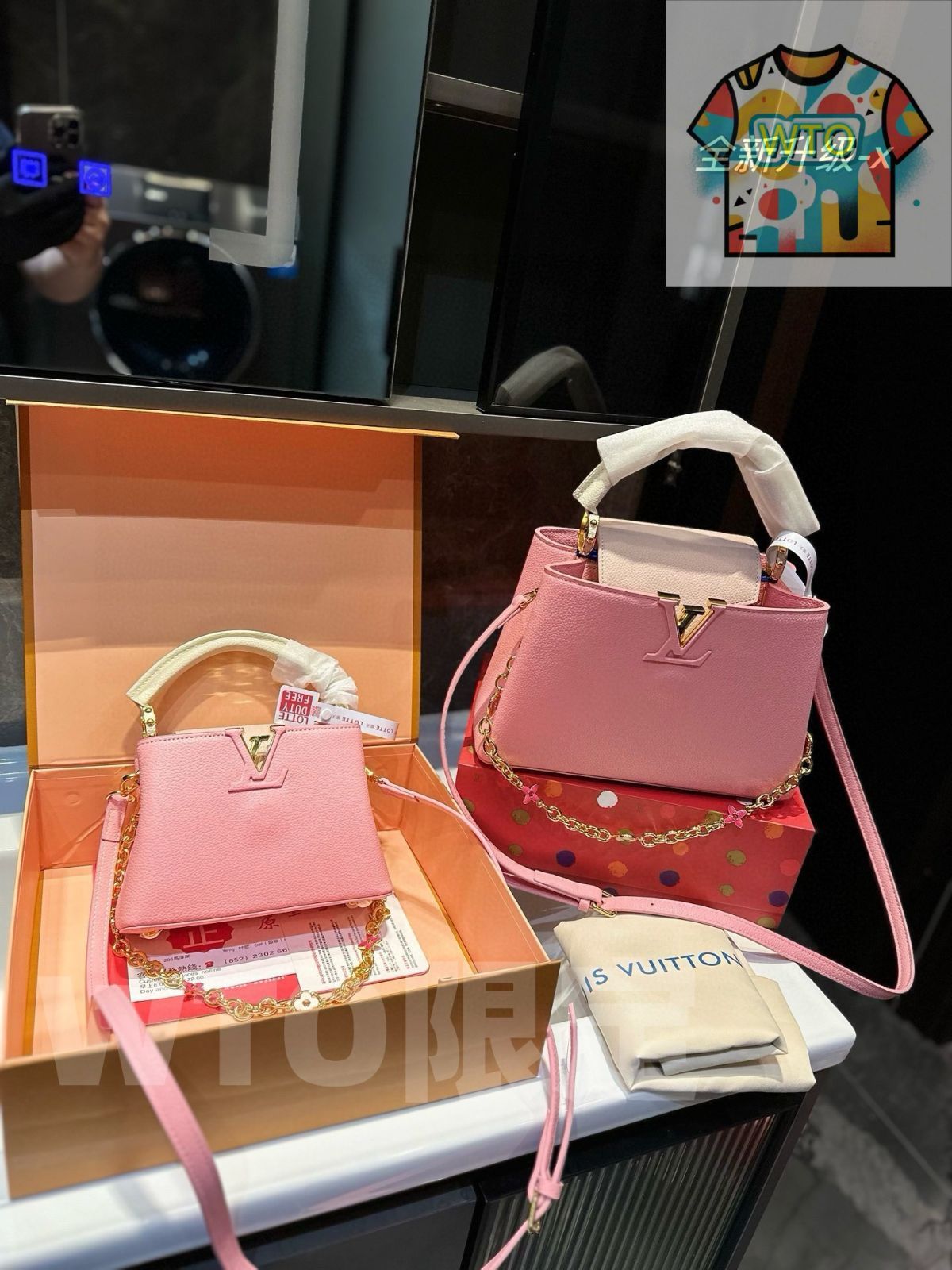 WTO通販 LVCapucines ハンドバッグ 在庫 価格 -WTO輸入-DYH29