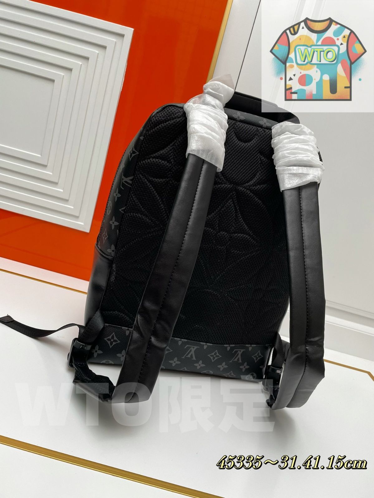 WTO通販 Dean ダブルショルダーバッグ Monogram Macassar 素材でスポーツ感満載 全国 一部除く -WTO輸入-YHF 44