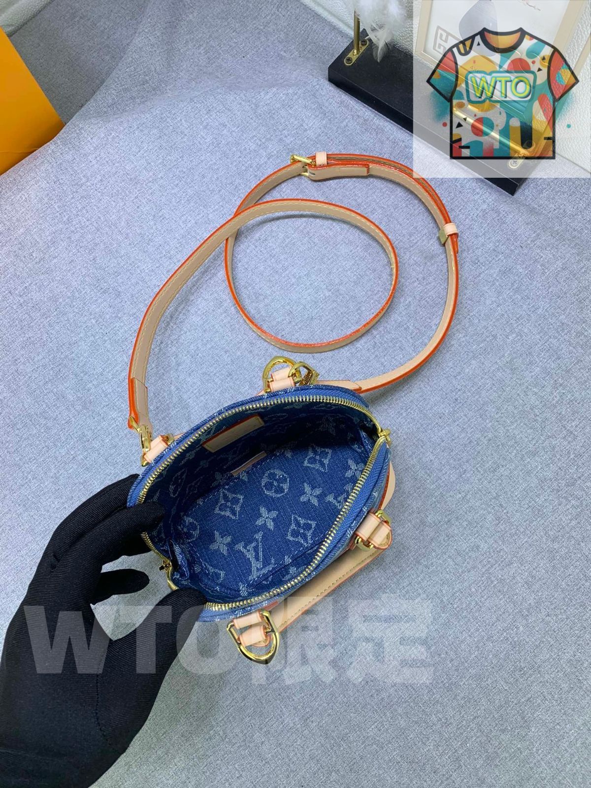 シェルハンドバッグ