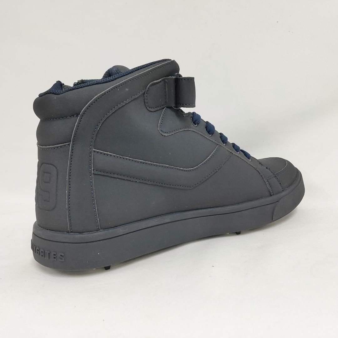 新品 未使用 パーリーゲイツ ミドルカット ゴルフシューズ ネイビー