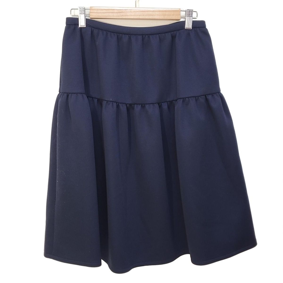 Rene ルネ スカート サイズ38 M レディース - ネイビー ひざ丈
