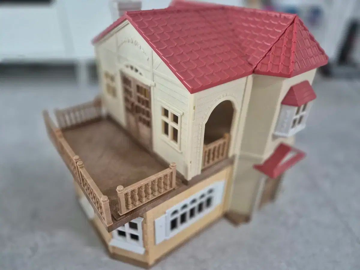 シルバニアファミリー 明かりの灯る大きなお家と基本のお家 構成 ジップが2軒です