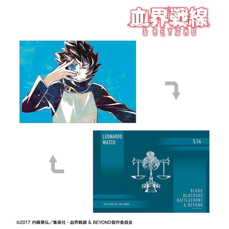 新品/公式】血界戦線 & BEYOND_レオナルド・ウォッチ Ani-Art 第4弾 A5