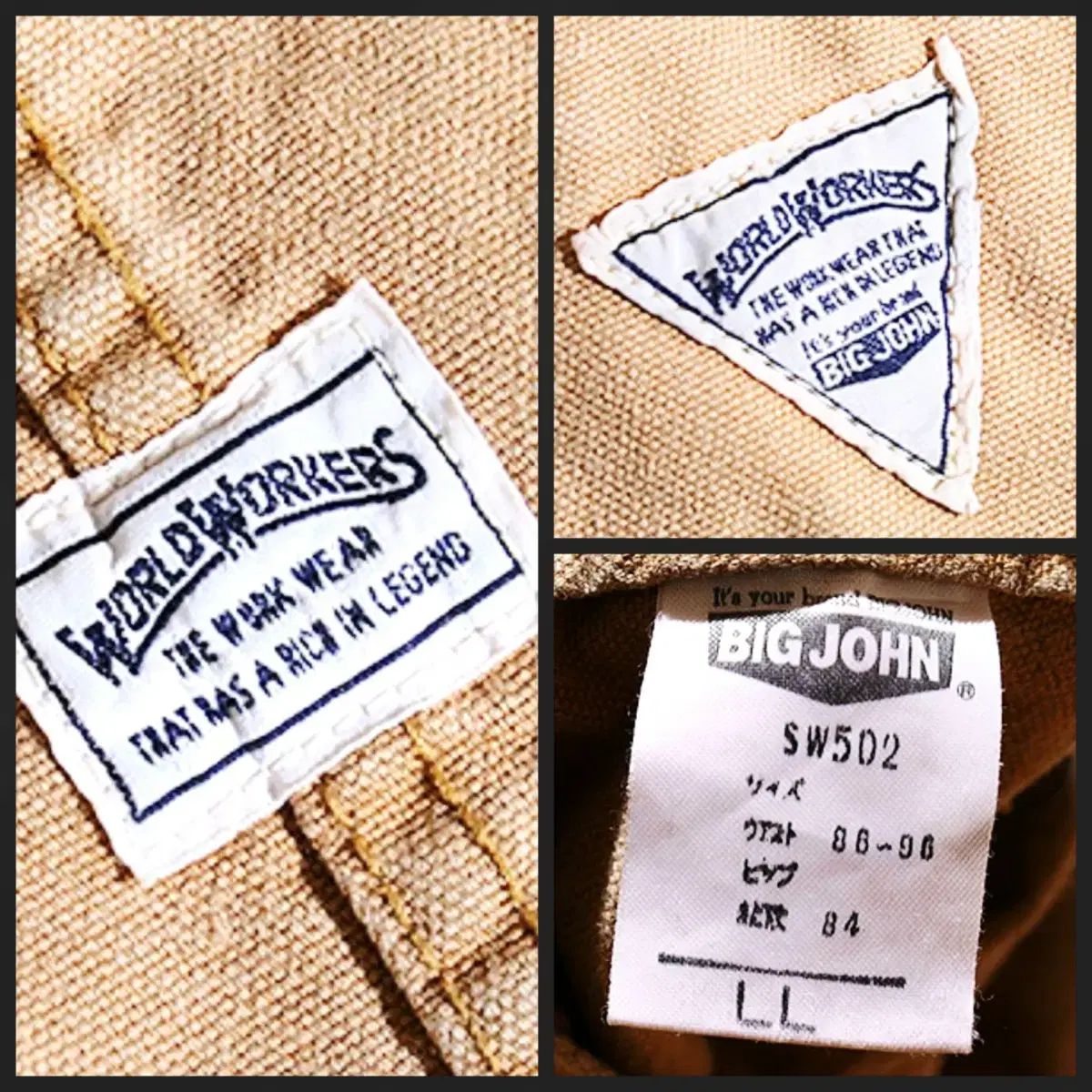 BIGJOHN WORLD WALKERS オーバーオール JAPAN