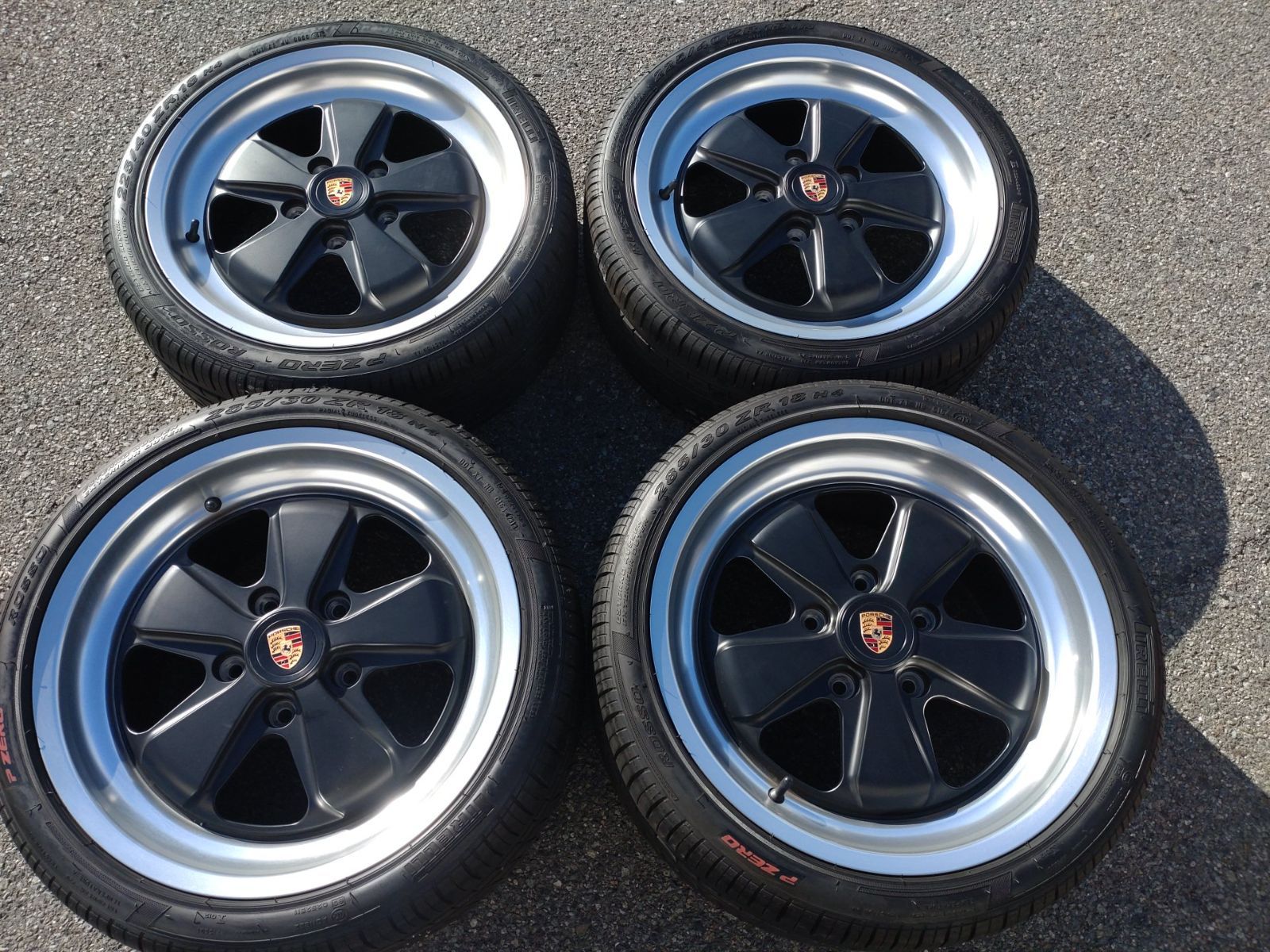 【ポルシェ純正】18インチアルミホイール 希少♪ PORSCHE ポルシェ 純正 FUCHS フックス ホイール 18インチ 8J+