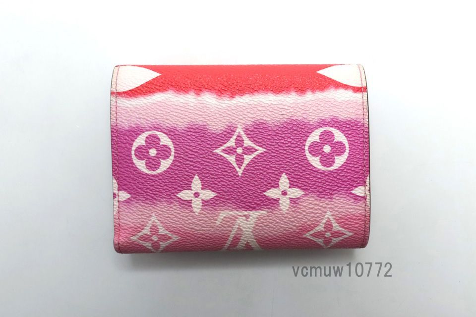 RFIDタグ近年 美 LOUIS VUITTON モノグラム LVエスカル ポルトフォイユヴィクトリーヌ 3つ折り財布 ルイヴィトン 1030 xm 26725