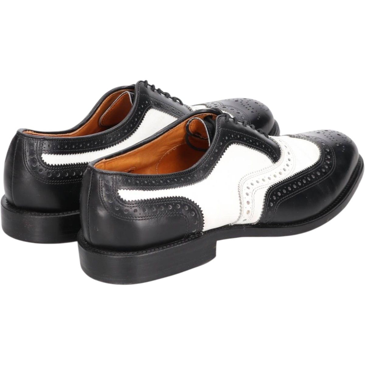 古着 アレンエドモンズ ALLEN EDMONDS BROADSTREET フルブローグ スペクテイター ウイングチップシューズ 9 1 2D saa015181