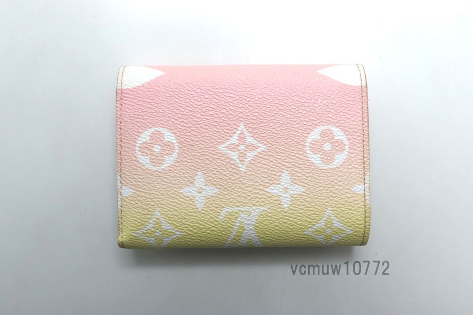 RFIDタグ近年 美 LOUIS VUITTON モノグラム LVエスカル ポルトフォイユヴィクトリーヌ 3つ折り財布 ルイヴィトン 1030 pp 1389-9 K