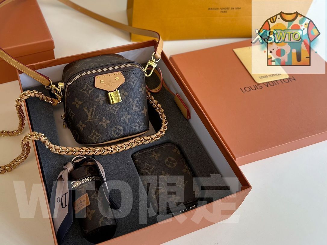 Louis Vuittonフルセットギフトバッグ 財布 口紅ケース ハンドバッグ リュックサック 小銭入れ 手首バッグ ショルダーバッグ