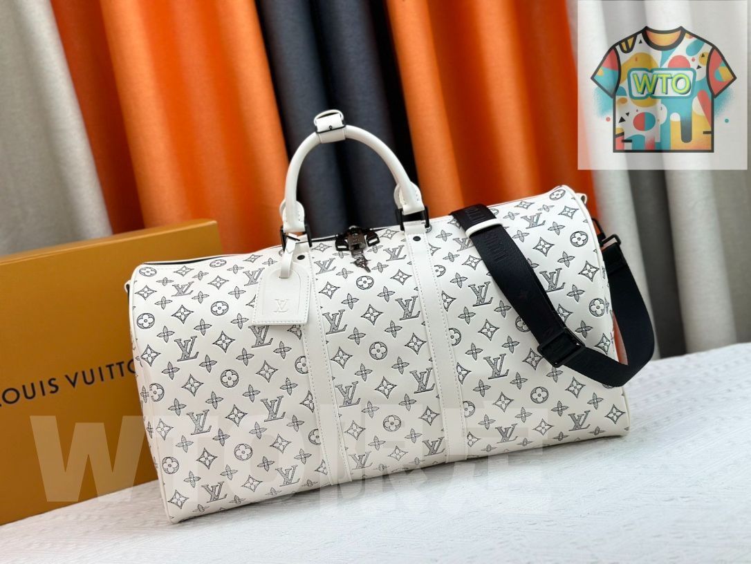 KEEPALL BANDULIERE 50トラベルバッグ ハンドバッグ カメラバッグ リュックサック 手首バッグ ショルダーバッグ -WTO輸入-CFA01