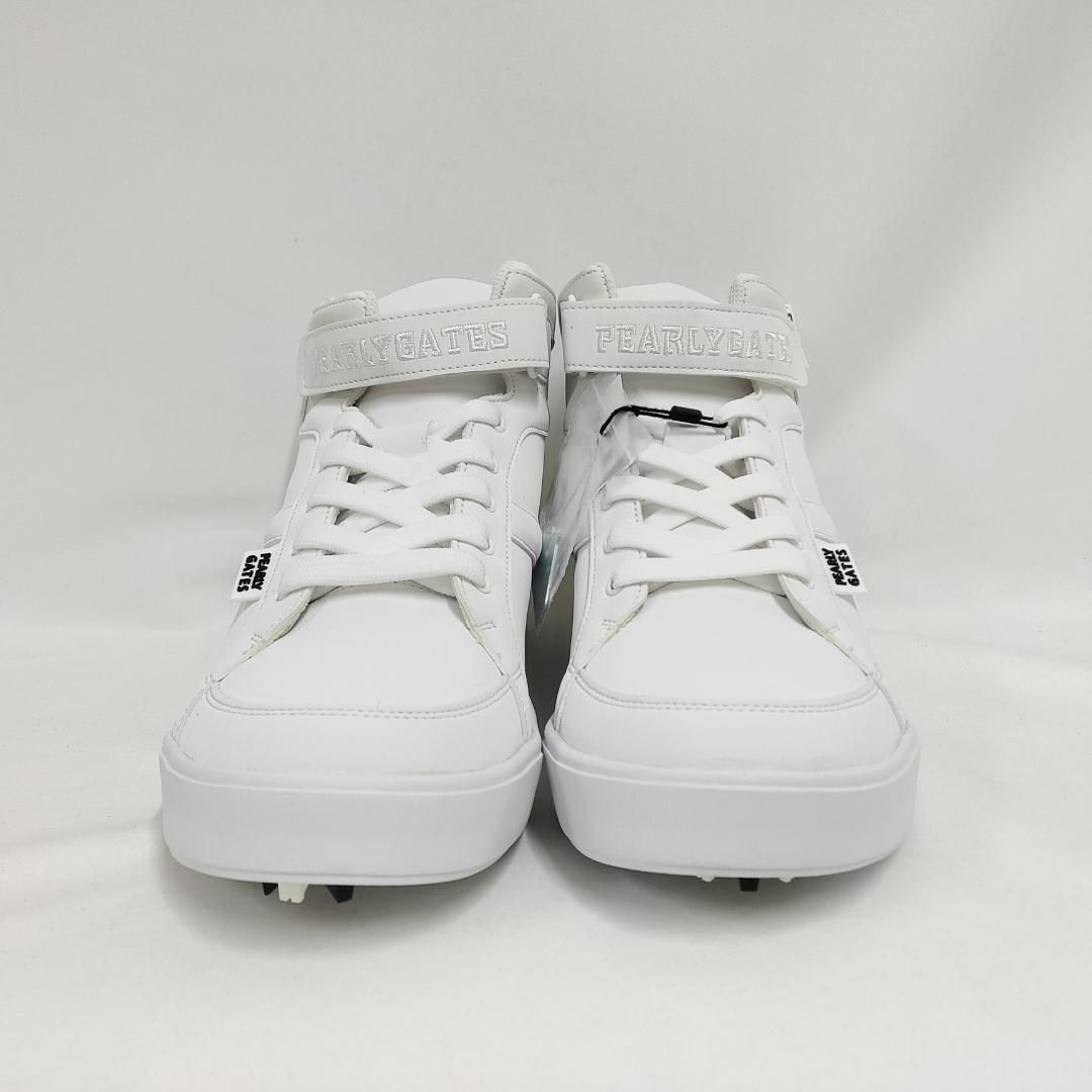 新品 ベスト 未使用 パーリーゲイツ ミドルカット ゴルフシューズ